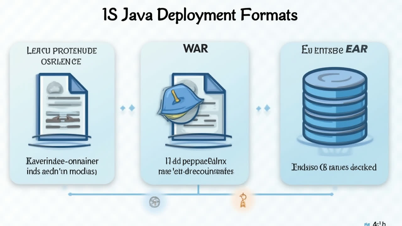 JAR vs WAR vs EAR: Understanding Java File Formats